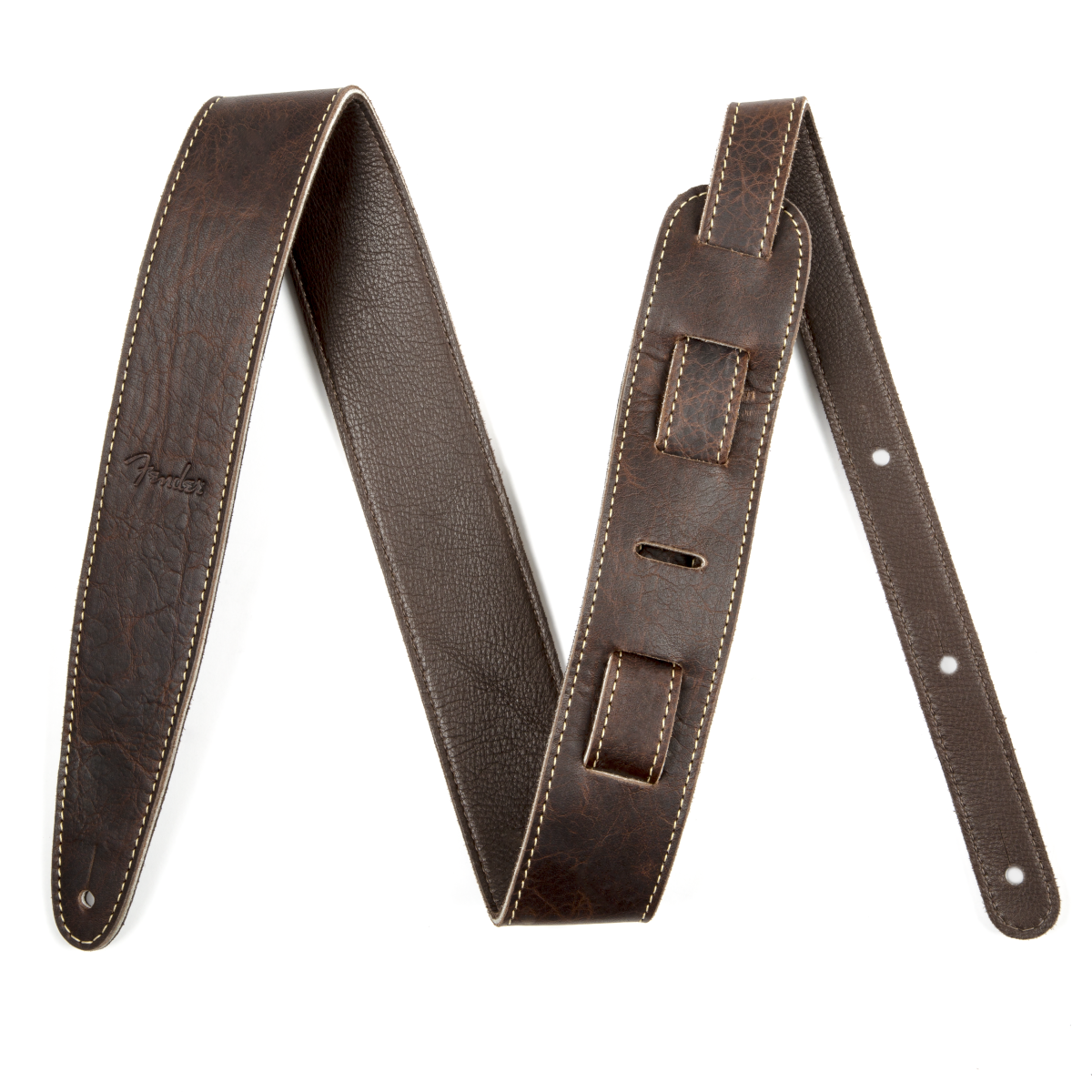 FENDER Artisan Crafted Leather Strap, Brown, 2 - 0990621050