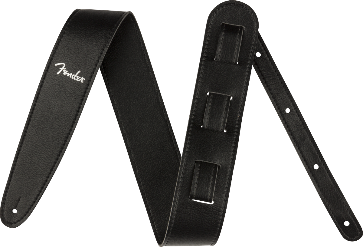 FENDER Vegan Leather Strap, Black, 2.5, Microfiber - 0990647000