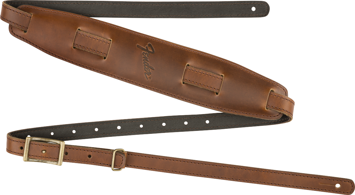 FENDER Mustang Saddle Strap, Standard, Cognac, 2.25 - 0990689021