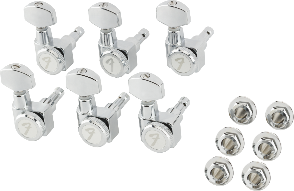 FENDER Locking Tuners, All Short, Chrome - 0990818105