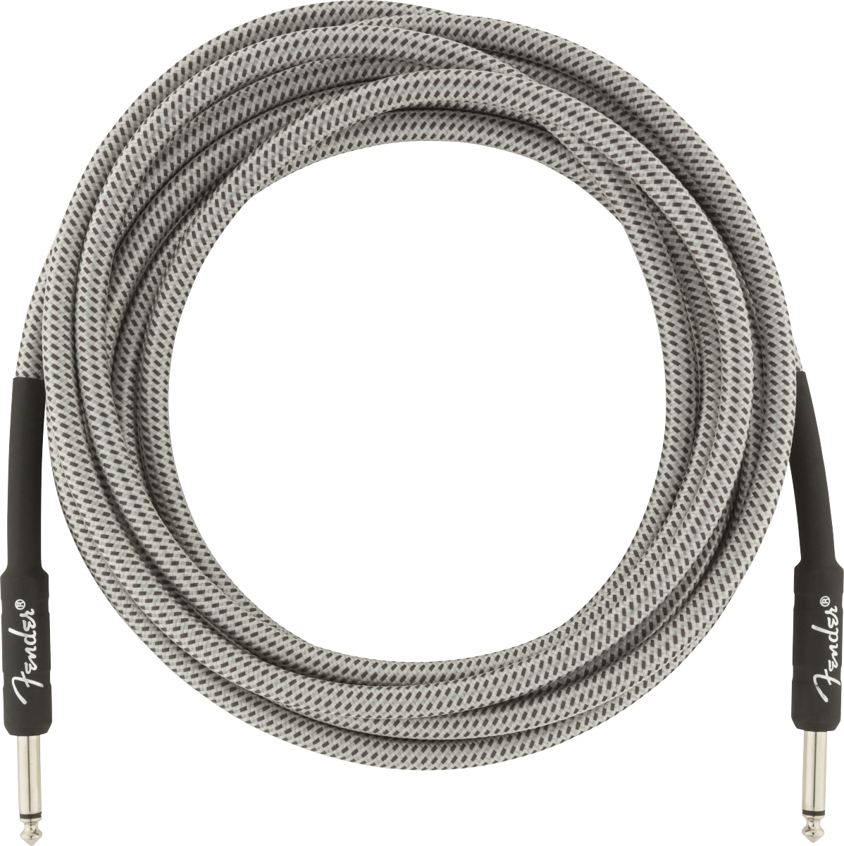 FENDER Professional Series Instrument Cable, 15, White Tweed - 0990820066