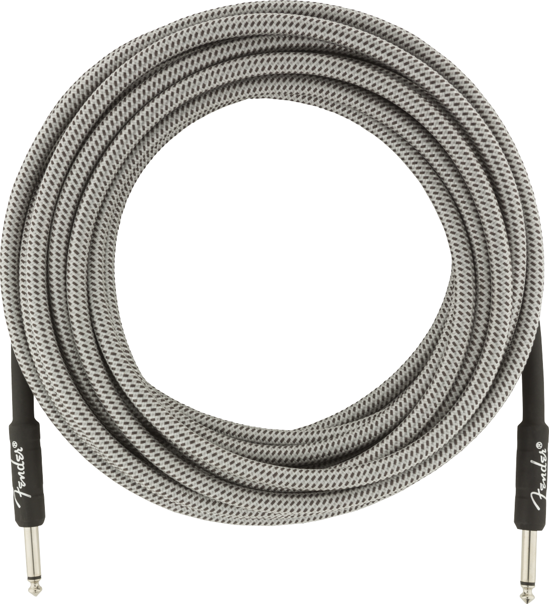FENDER Professional Series Instrument Cable, 25, White Tweed - 0990820072