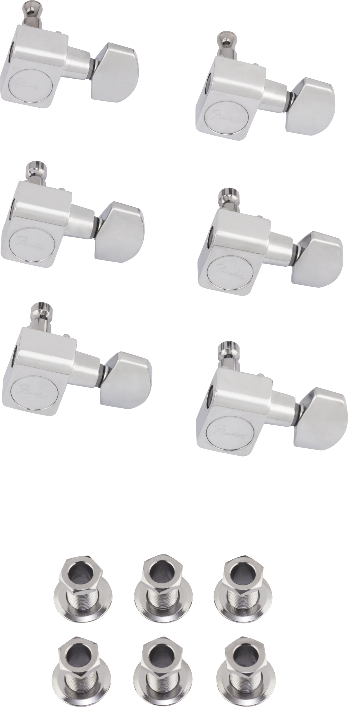 FENDER American Standard Series Guitar Tuning Machines Chrome (6) - 0990820100