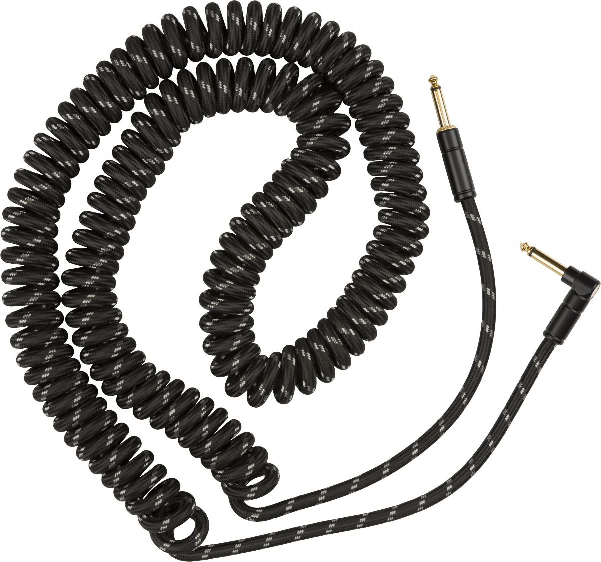 FENDER Deluxe Coil Cable, 30, Black Tweed - 0990823060