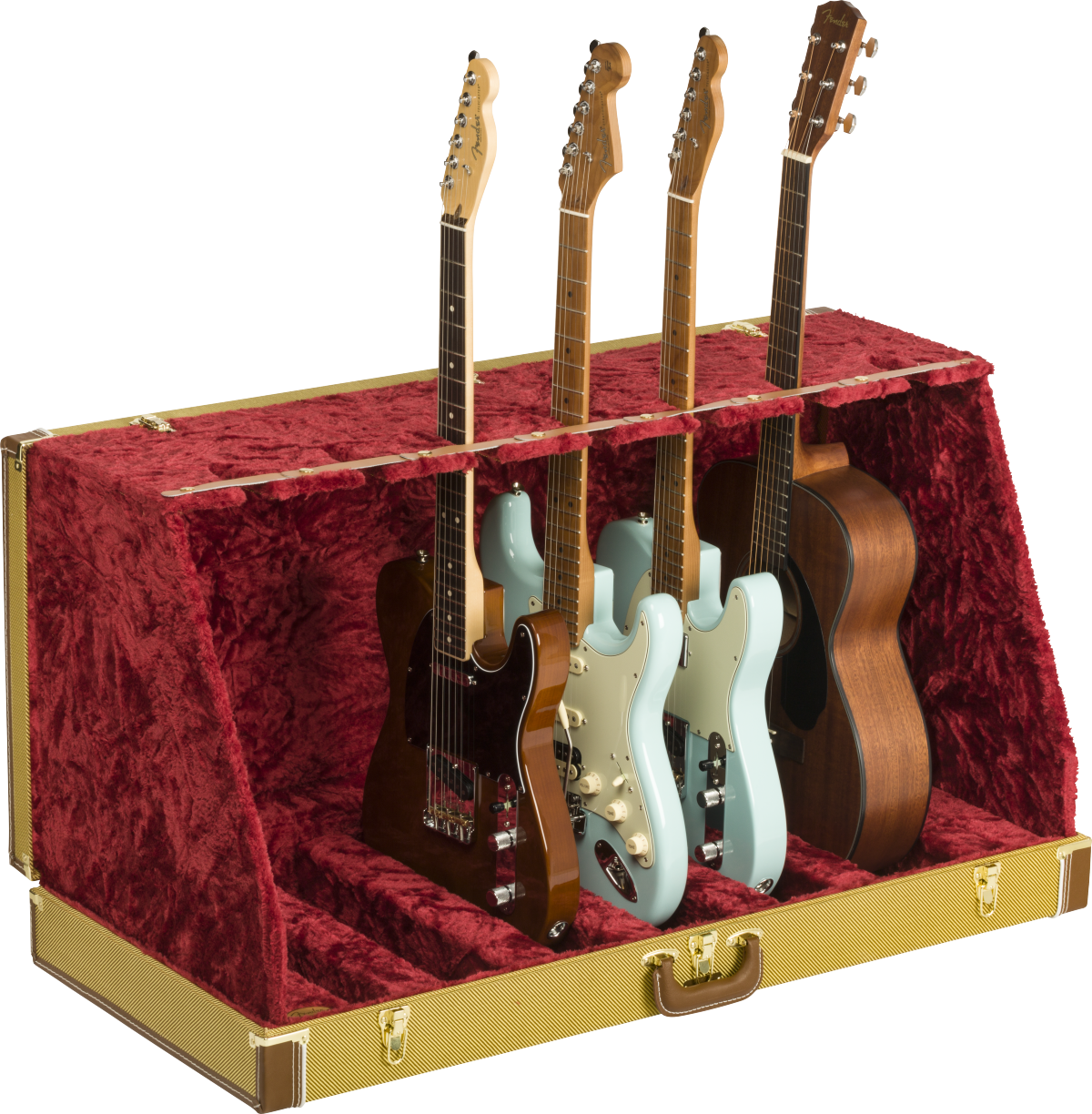 FENDER Fender Classic Series Case Stand - 7 Guitar, Tweed - 0991017500