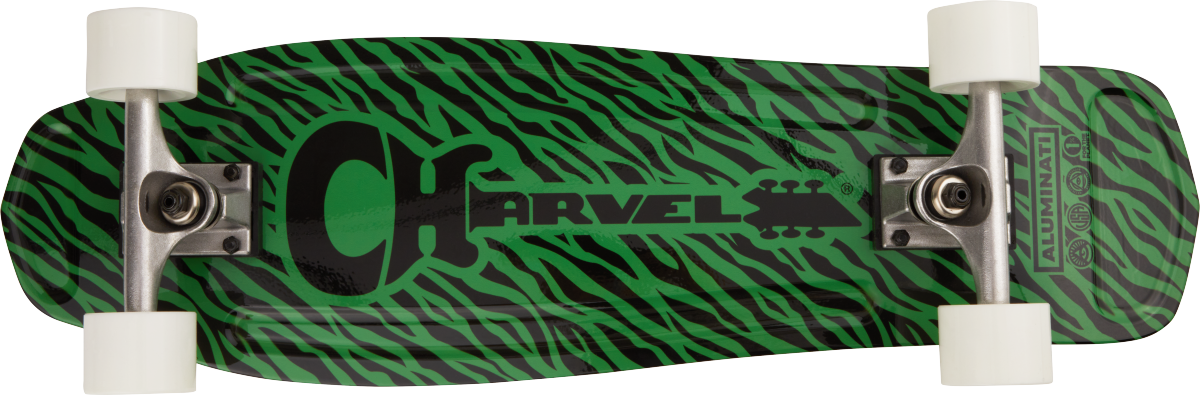 CHARVEL Charvel Neon Green Bengal Skateboard by Alumanati - 0992758101