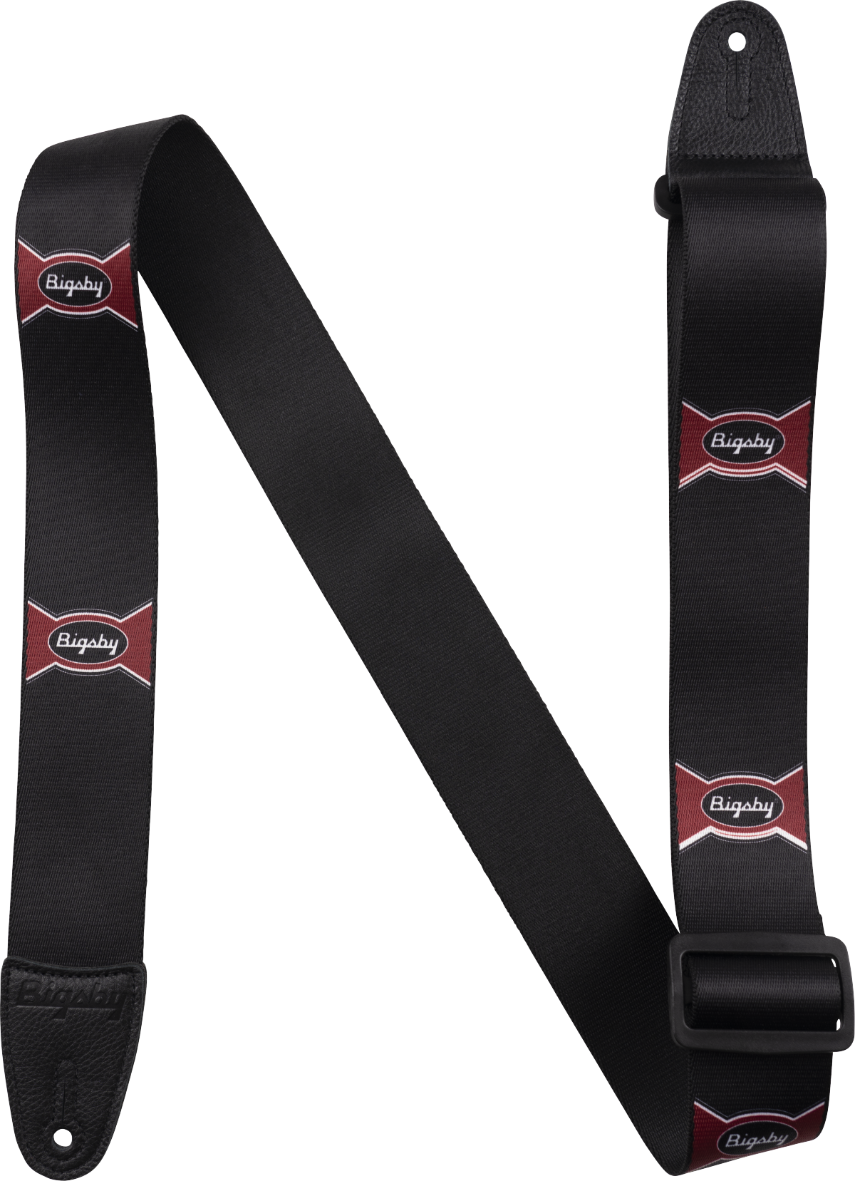 GRETSCH Bigsby Bow Tie Graphic Strap, Black - 1802726002