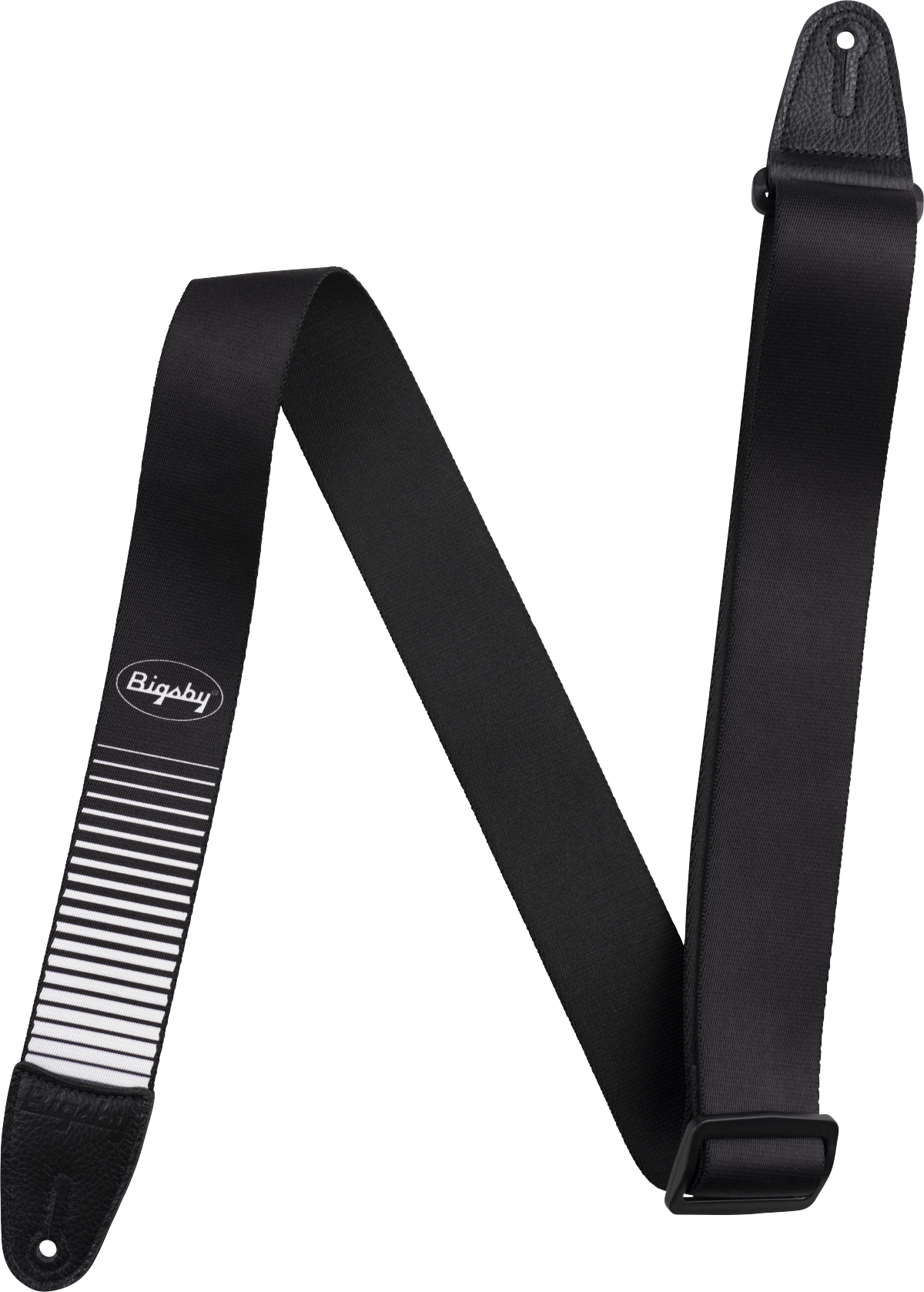 GRETSCH Bigsby Crosswalk Strap, Black - 1802726003