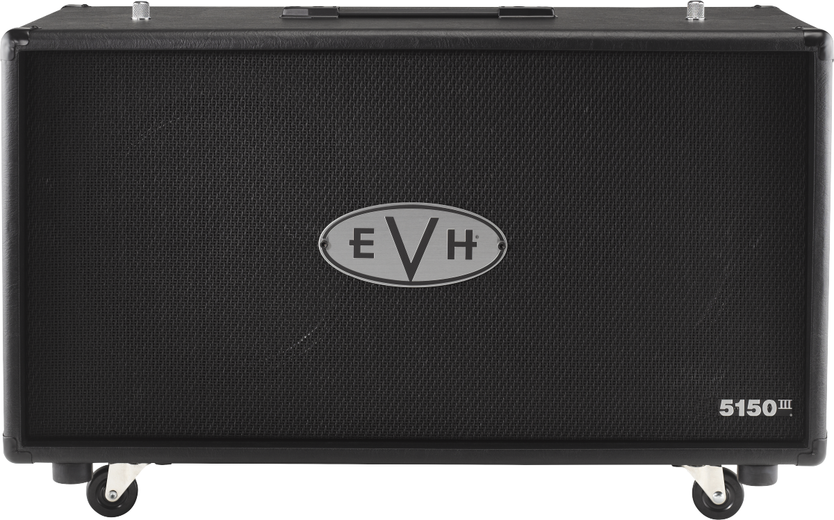 EVH 5150III 2X12 Cabinet, Black - 2253101010