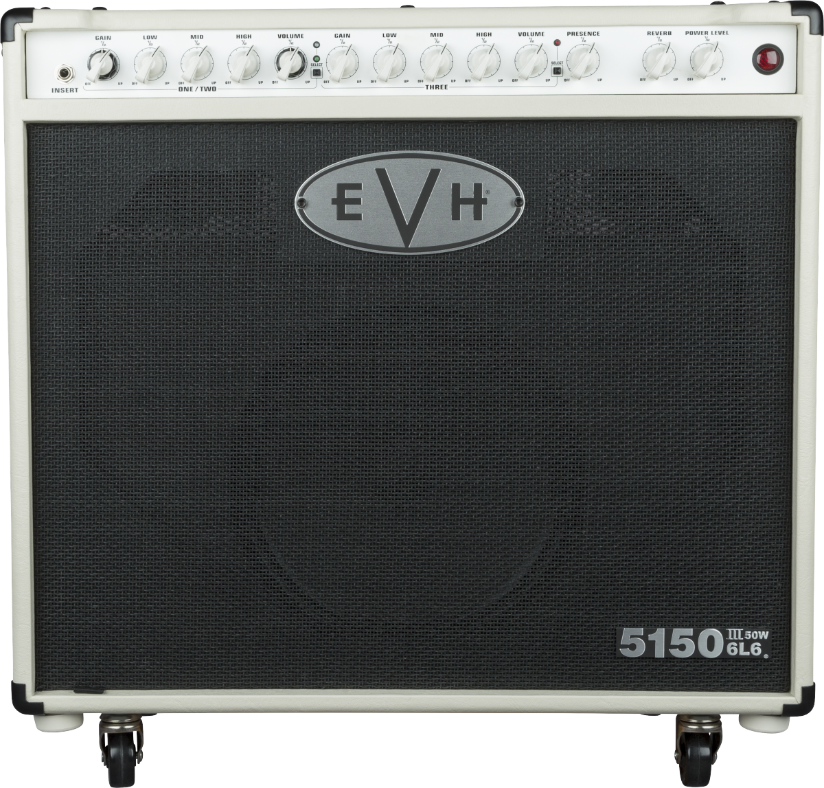 EVH 5150III 1x12 50W 6L6 Combo, Ivory, 230V EUR - 2255016410