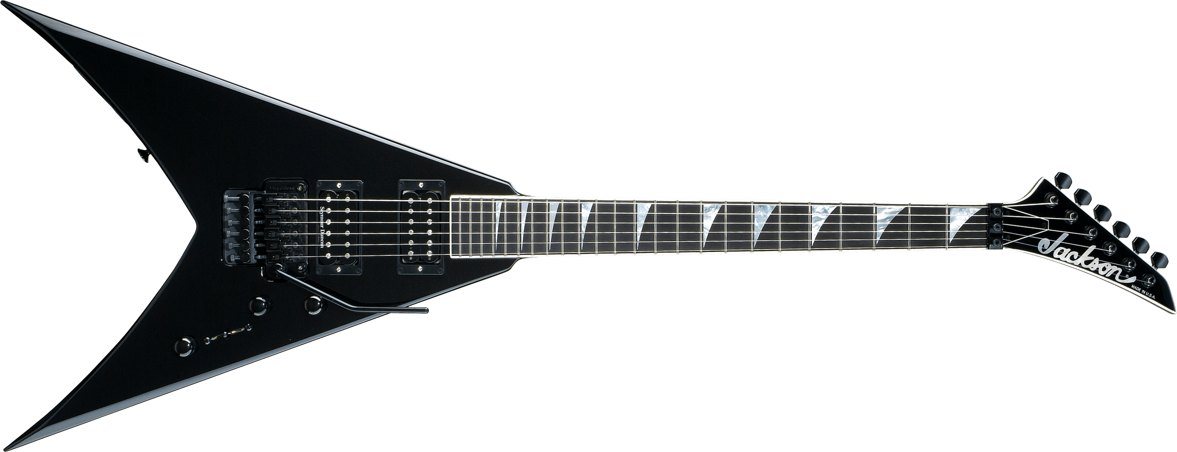 JACKSON USA Select King V KV2, Ebony Fingerboard, Gloss Black - 2803040803
