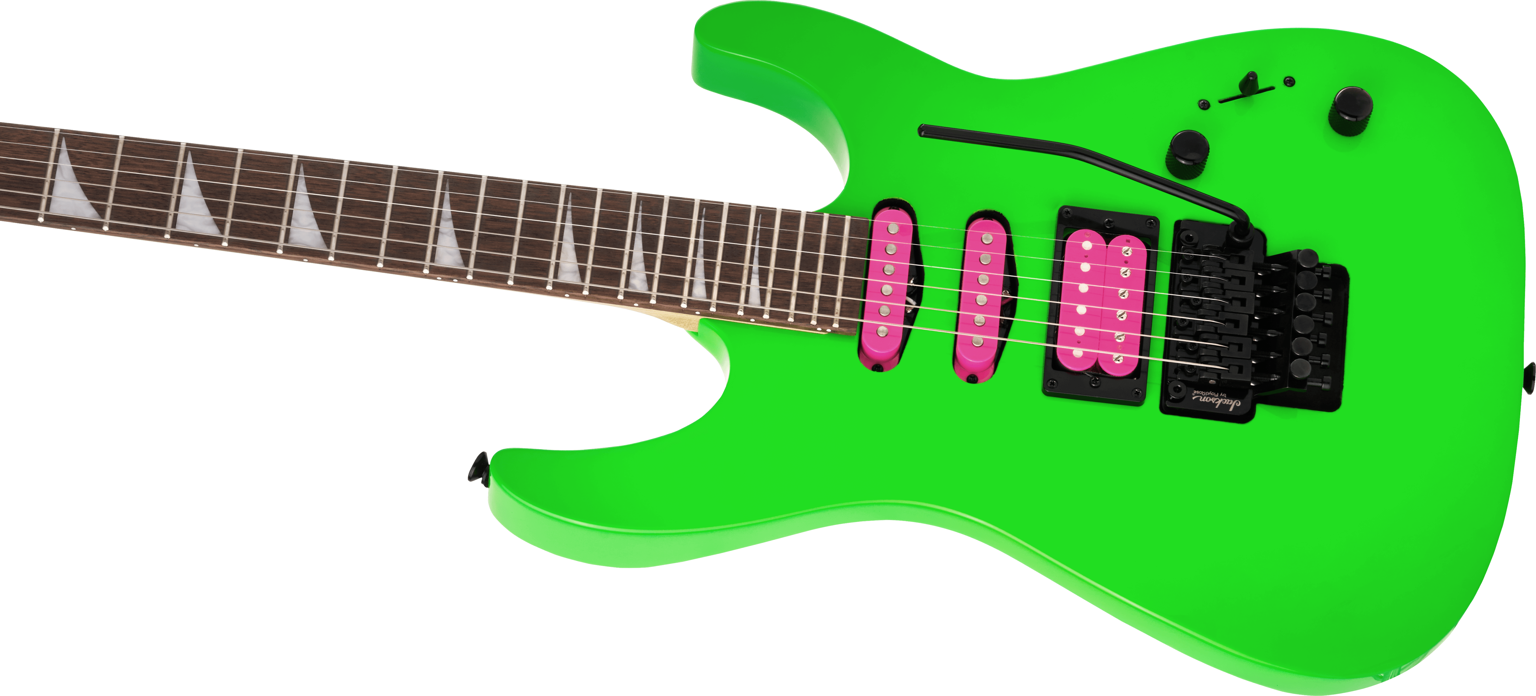 Dinky X Series Dinky Dk3xr Hss Laurel Fingerboard Neon Green