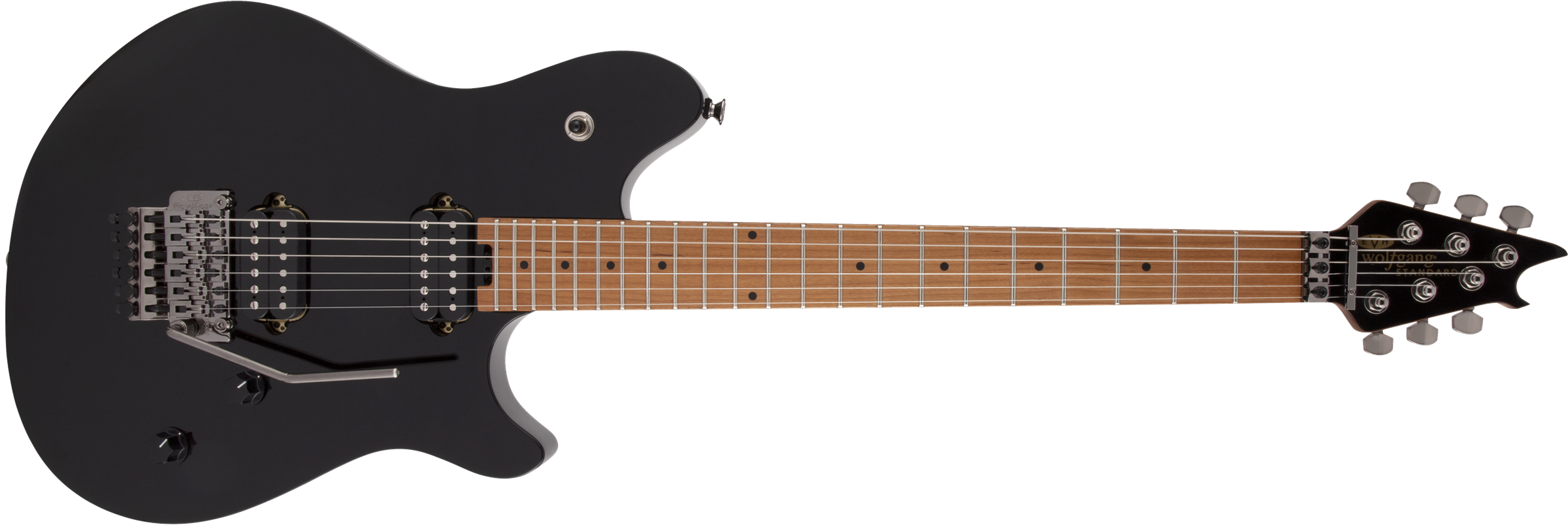EVH Wolfgang WG Standard, Baked Maple Fingerboard, Gloss Black - 5107003503