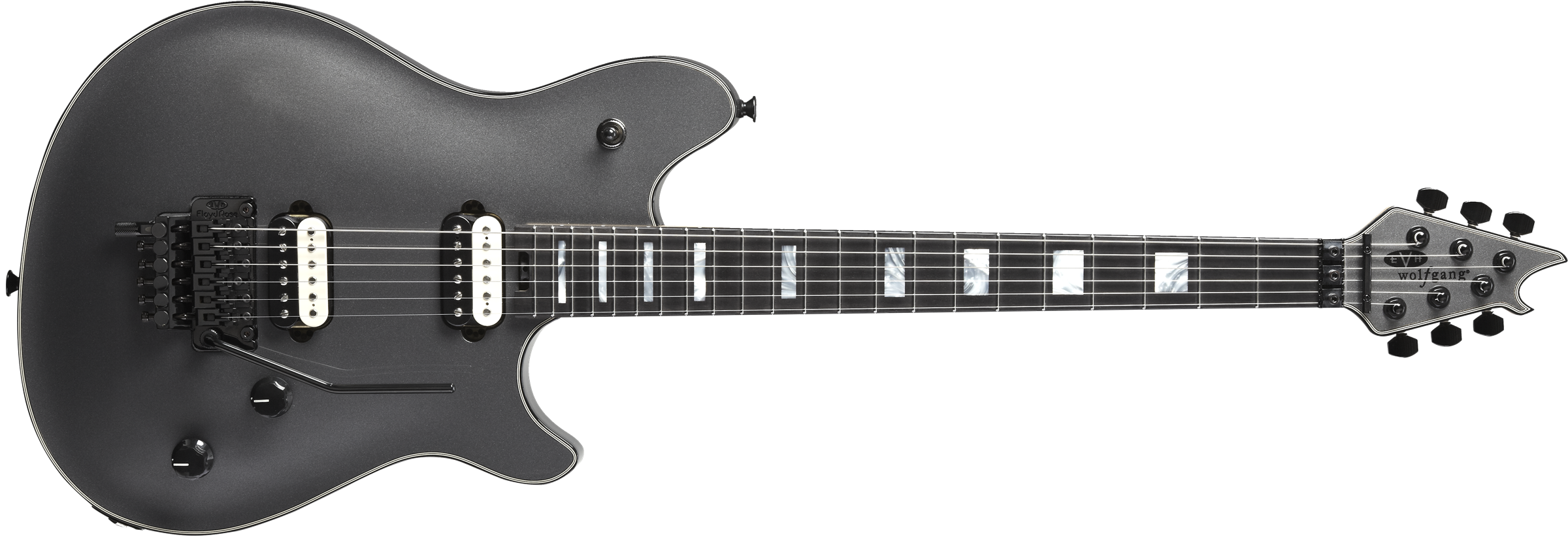 EVH Wolfgang USA, Ebony Fingerboard, Silver - 5107920821