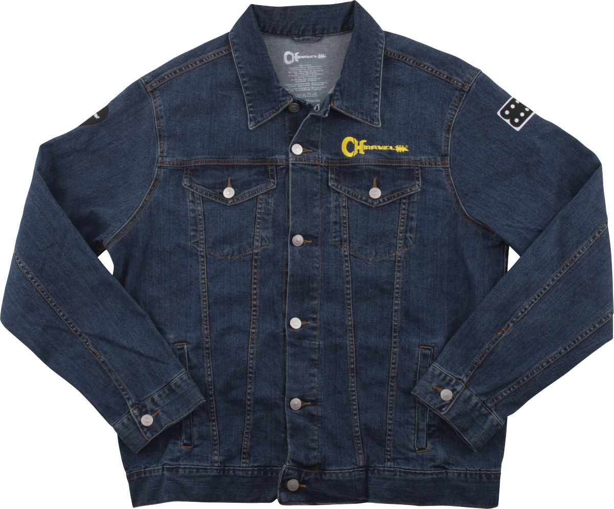 CHARVEL Charvel Patch Jean Jacket, Denim, XXL - 9922557806