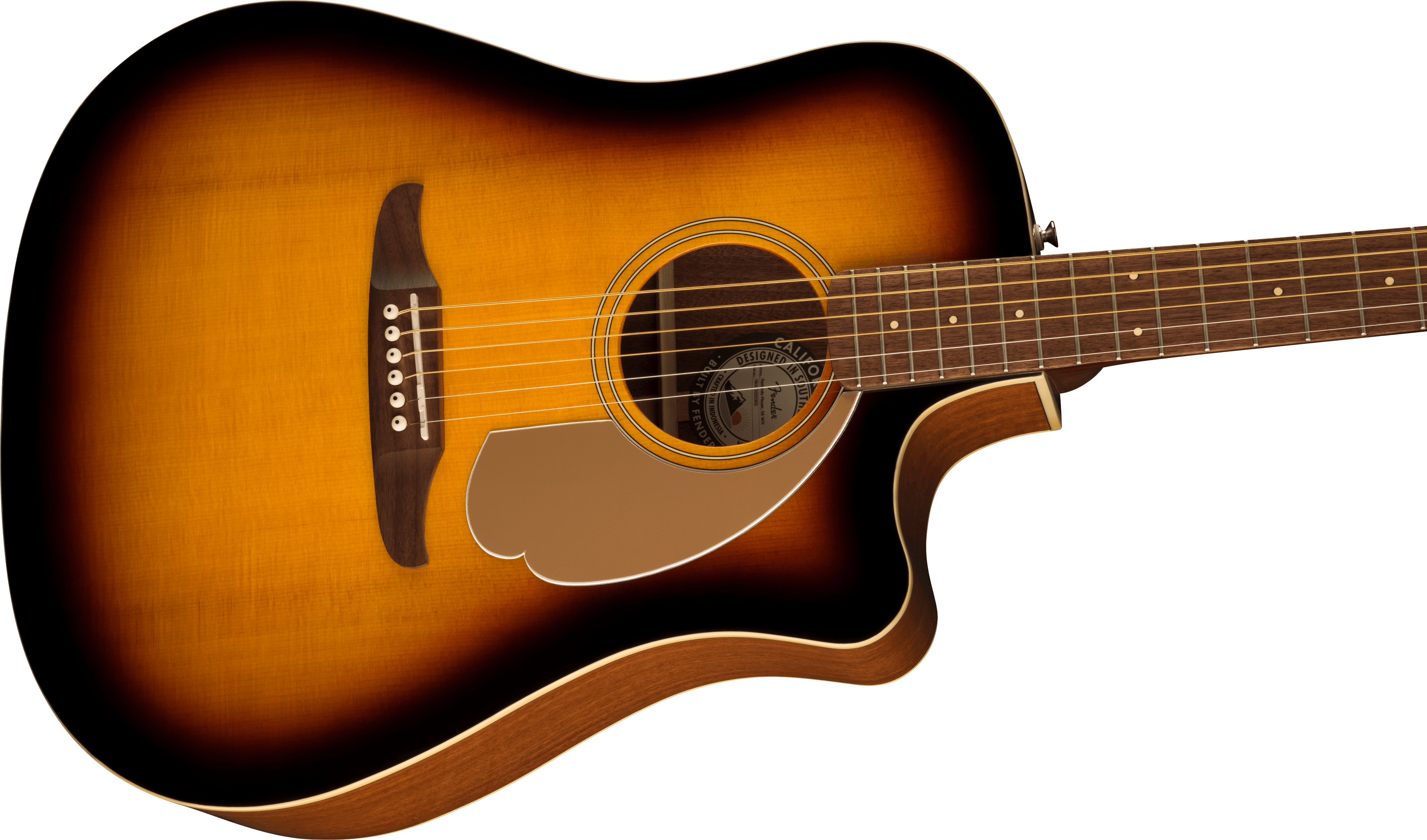 Fender Redondo Player, Walnut Fingerboard, Gold Pickguard