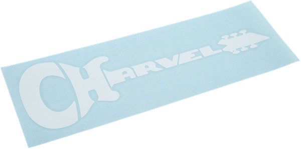 CHARVEL Charvel Die-Cut Sticker, White - 0994887001