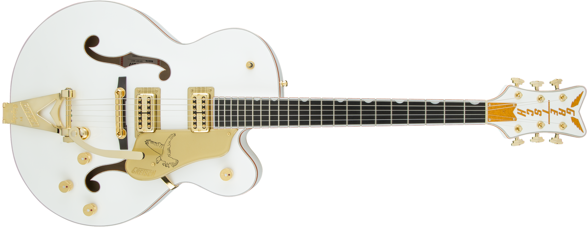 Hollow Body :: G6136T-WHT Players Edition Falcon™ with String-Thru Bigsby®, Filter'Tron™ Pickups, White