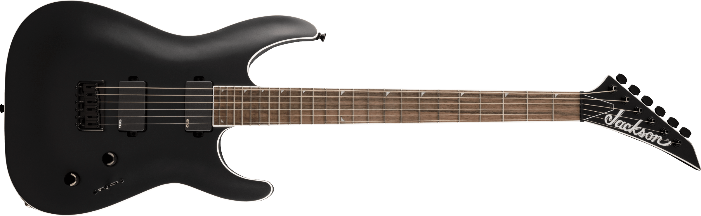 JACKSON X Series Soloist SLA6 DX Baritone, Laurel Fingerboard, Satin Black - 2919260568