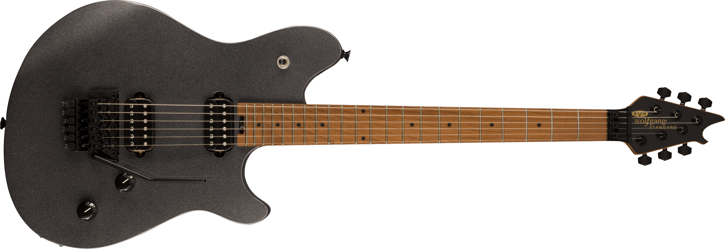 EVH Wolfgang WG Standard, Baked Maple Fingerboard, Granite Crystal - 5107003554