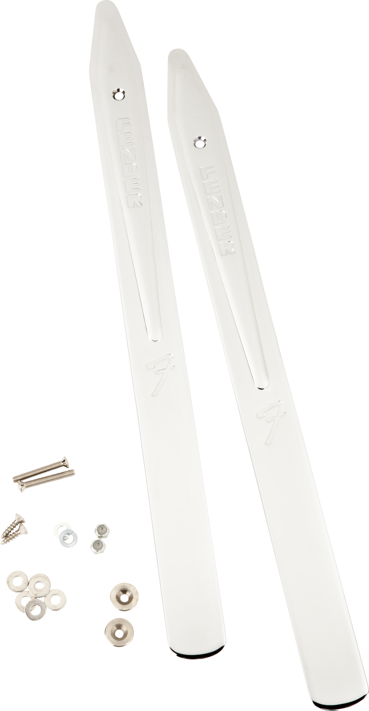 FENDER Pure Vintage 19 Large Tilt Back Legs, (2), Chrome - 0990713000