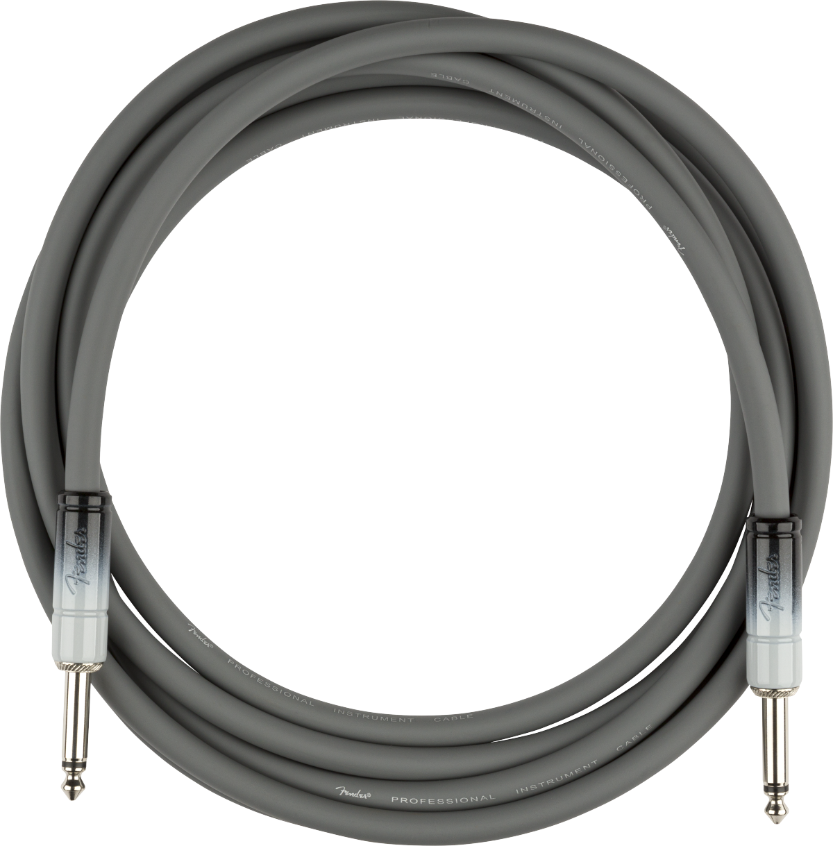 FENDER Ombr Instrument Cable, Straight/Straight, 10, Silver Smoke - 0990810248