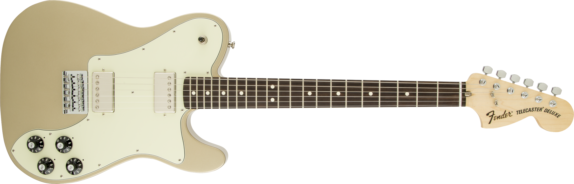 FENDER Chris Shiflett Telecaster Deluxe, Rosewood Fingerboard, Shoreline Gold - 0142400744