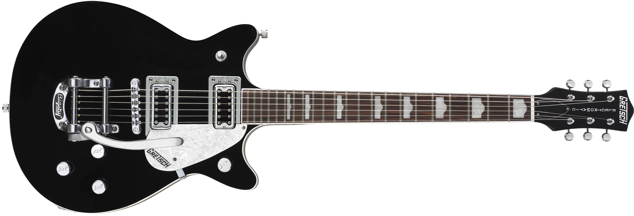 Solid Body :: G5445T Double Jet™ with Bigsby®, Rosewood Fingerboard, Black