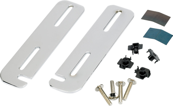 FENDER Pure Vintage Piggyback Clip Bars, (2), Chrome - 0990721000