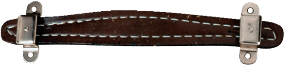 FENDER Pure Vintage Stitched Leather Amplifier Handle, Brown, 2-Screw Mount - 0990945000