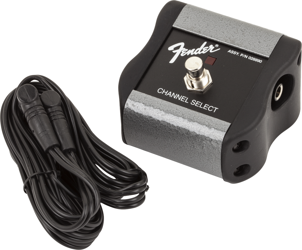 FENDER 1-Button Footswitch: Channel Switching (or Drive On/Off) - 0994052000