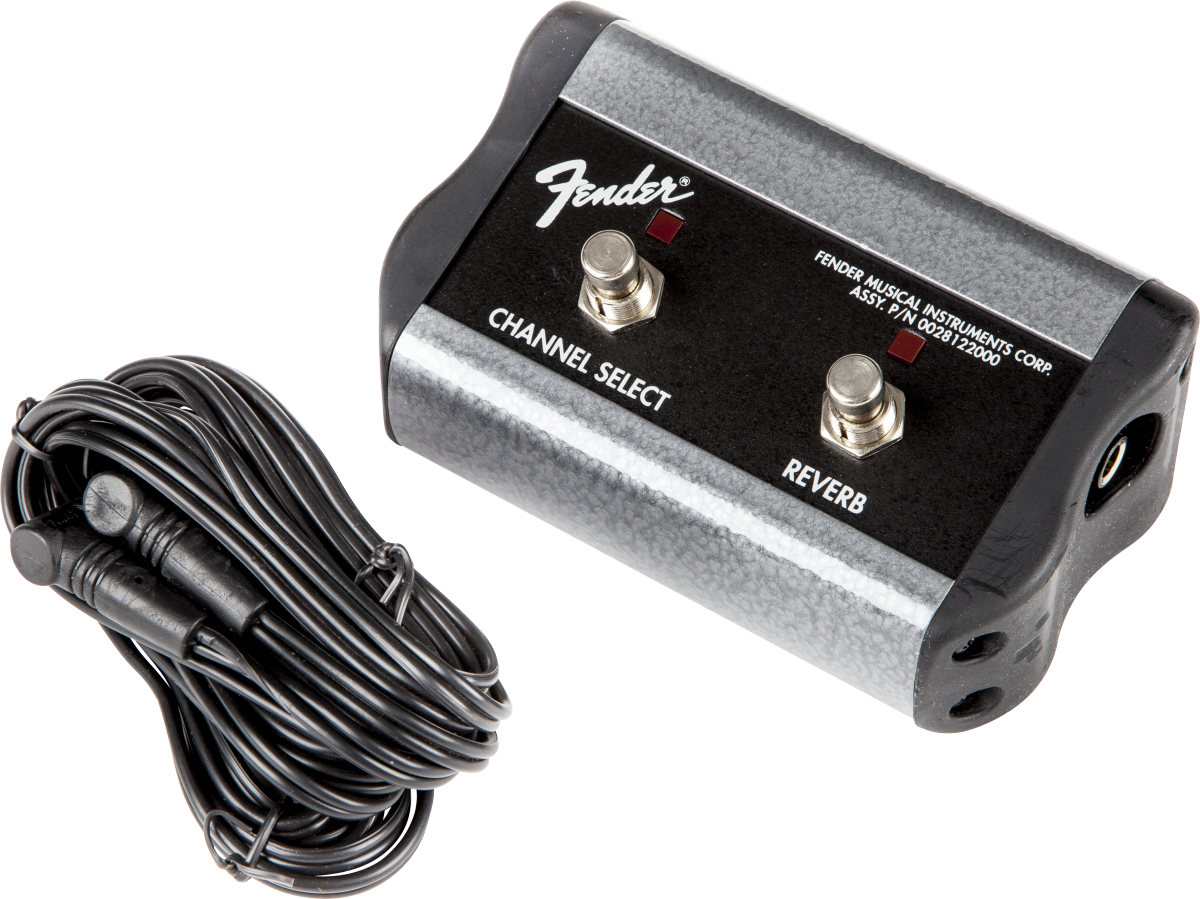 FENDER 2-Button Footswitch: Channel / Reverb On/Off with 1/4 Jack - 0994056000