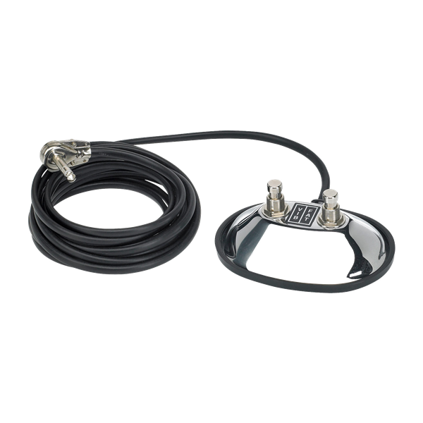 FENDER 2-Button Vintage-Style Footswitch: Vibrato / Fat On/Off with 1/4 Jack - 0994059000