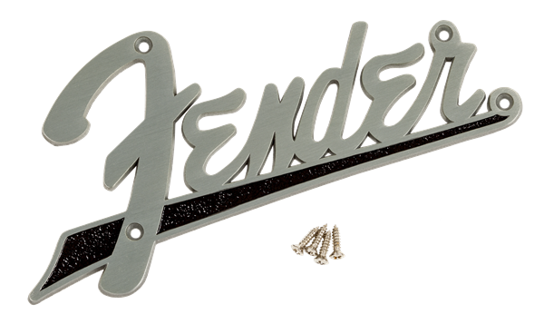 FENDER Fender Flat Amplifier Logo, Black - 0994095000