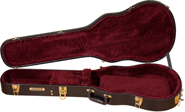GRETSCH G6238 Deluxe Solid Body Hardshell Case, Black - 0996410000