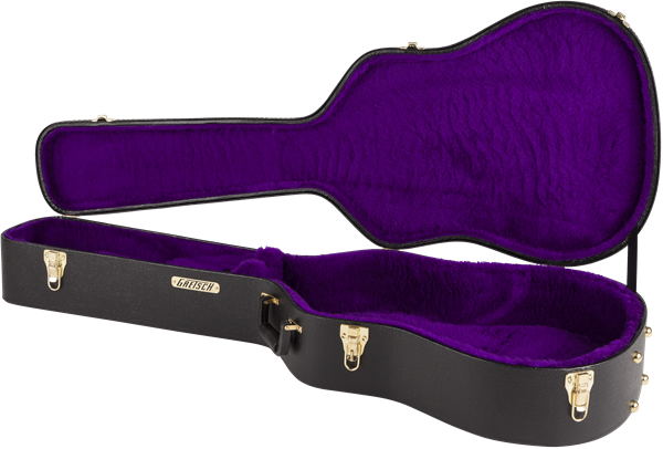 GRETSCH G6293 Dreadnought Flat Top Case, Black - 0996492000