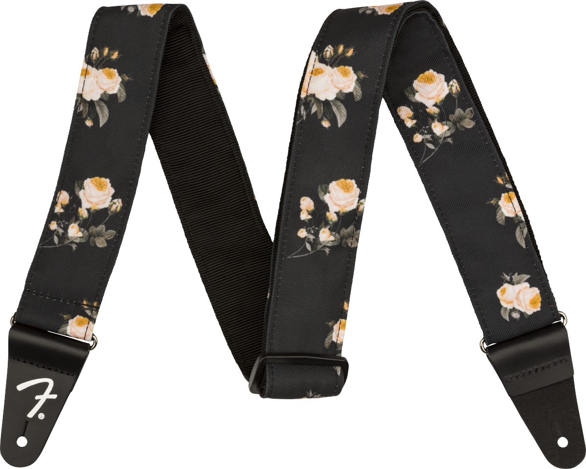 FENDER Floral Strap, Black, 2 - 0990638006