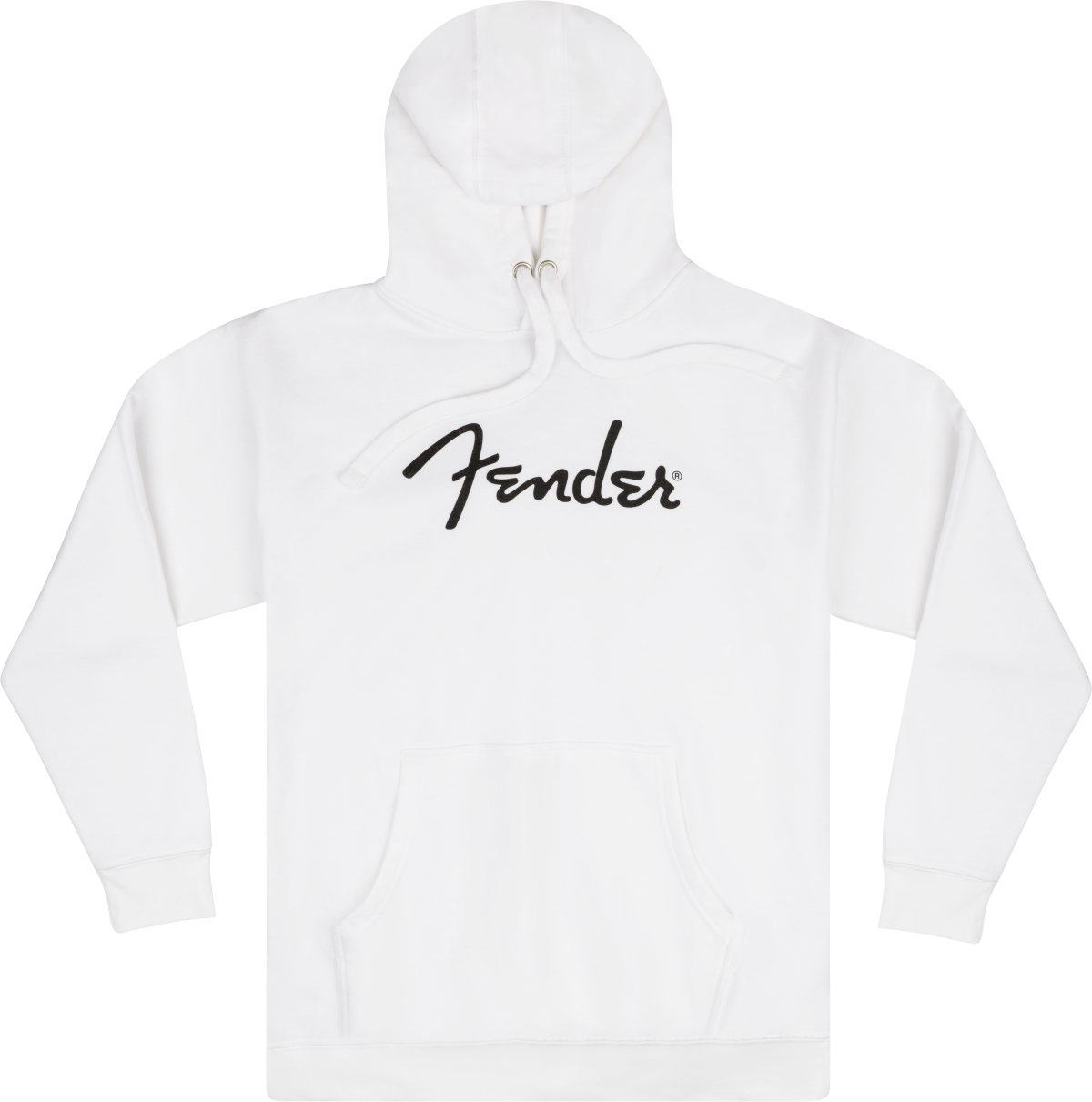 FENDER Fender Spaghetti Logo Hoodie, Olympic White, XXL - 9113103806