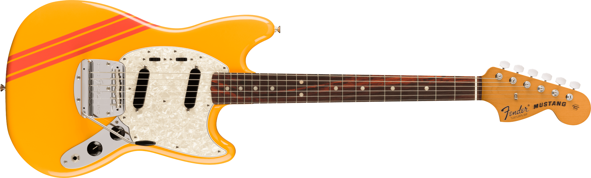 FENDER Vintera II 70s Competition Mustang, Rosewood Fingerboard, Competition Orange - 0149130339