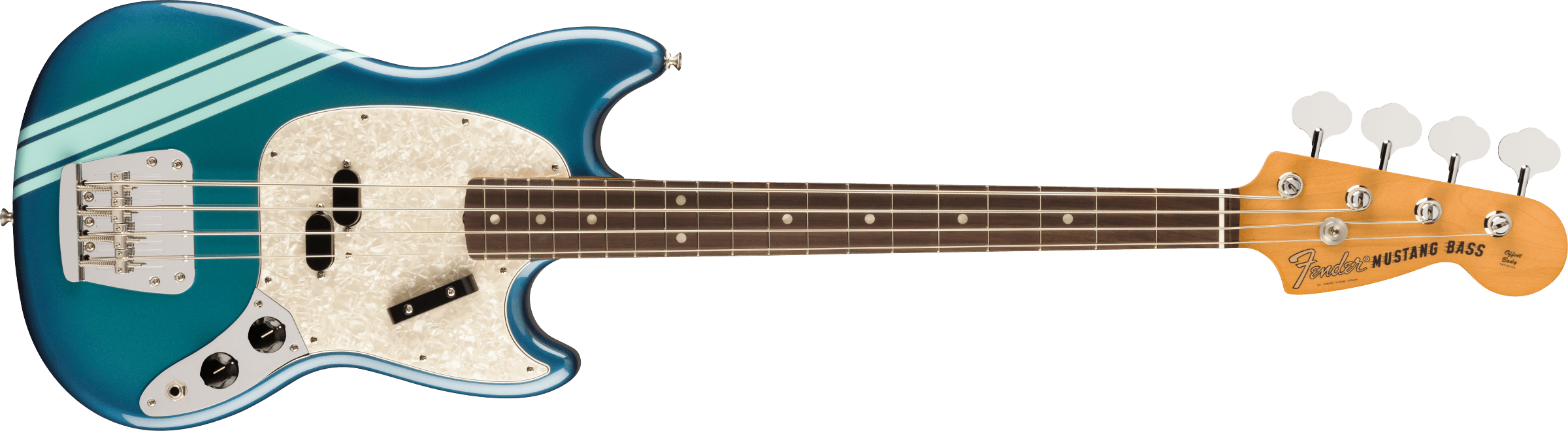 FENDER Vintera II 70s Competition Mustang Bass, Rosewood Fingerboard, Competition Burgundy - 0149260320
