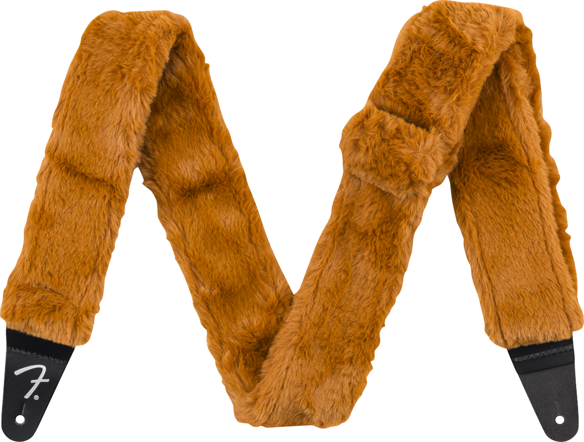 FENDER Poodle Plush Strap, Rust - 0990642003