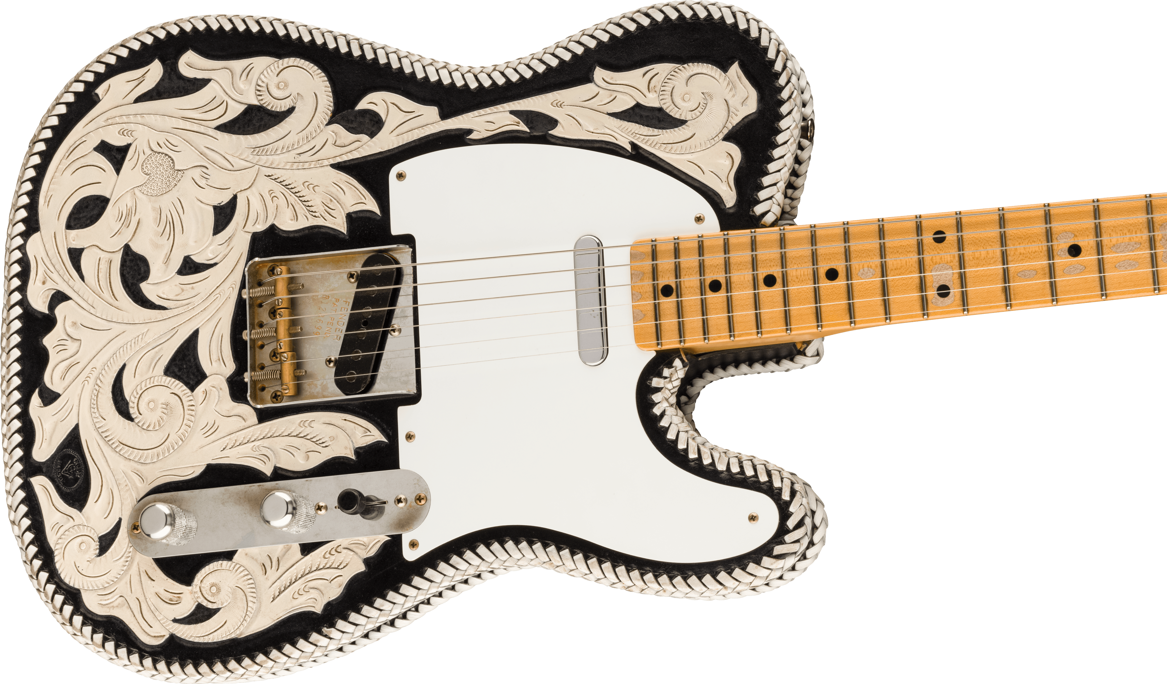 Axe Heaven Waylon Jennings Tribute Fender Telecaster Signature – 1/4 Scale Miniature Guitar
