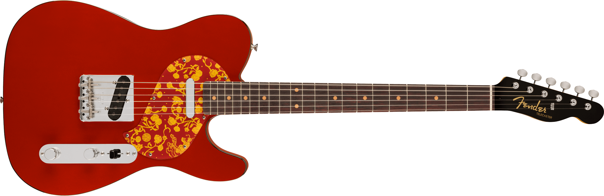 FENDER Limited Edition Raphael Saadiq Telecaster, Rosewood Fingerboard, Dark Metallic Red - 0111060848