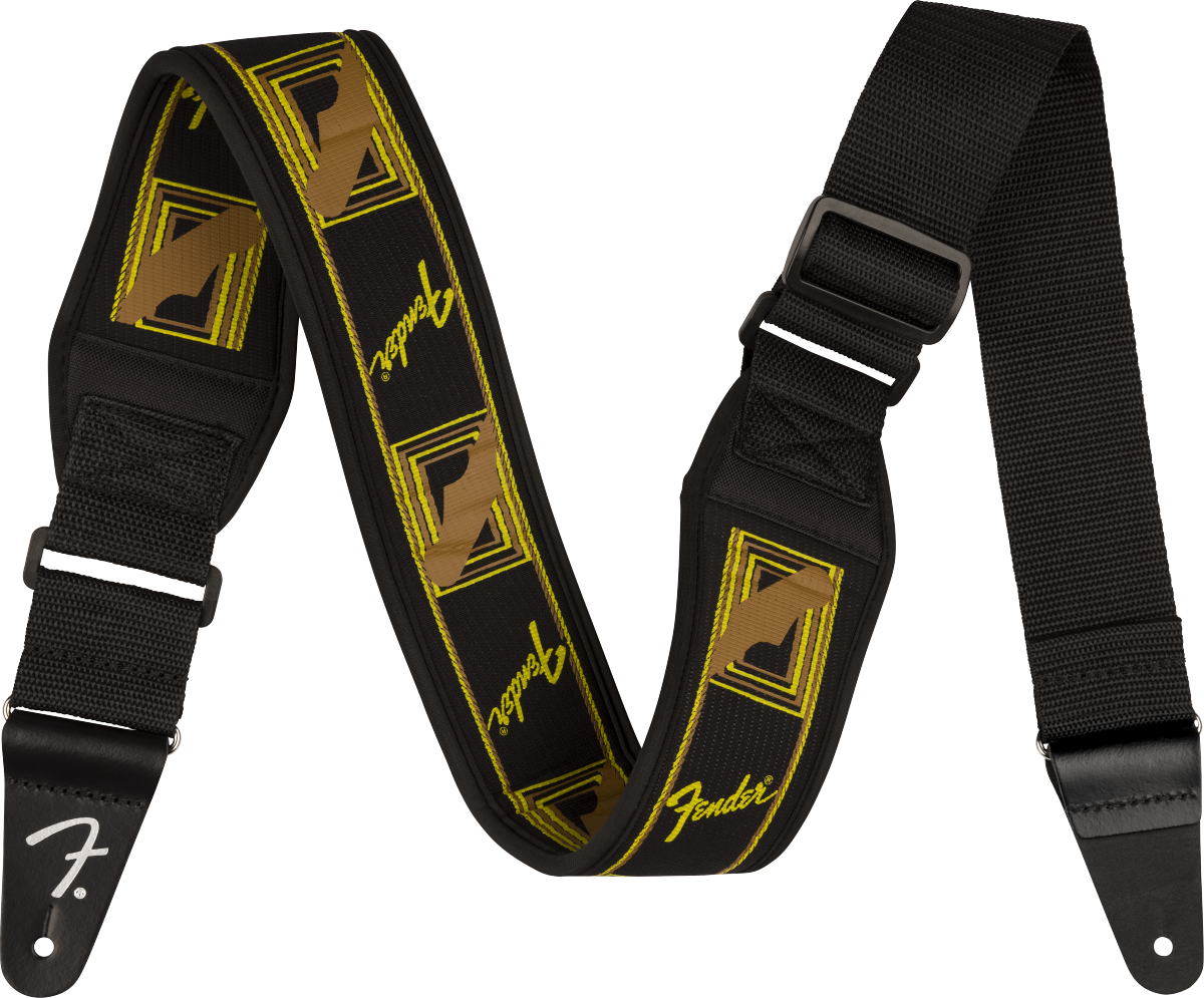 sangle Fender Swell™ Neoprene Logo Strap, 2.5"