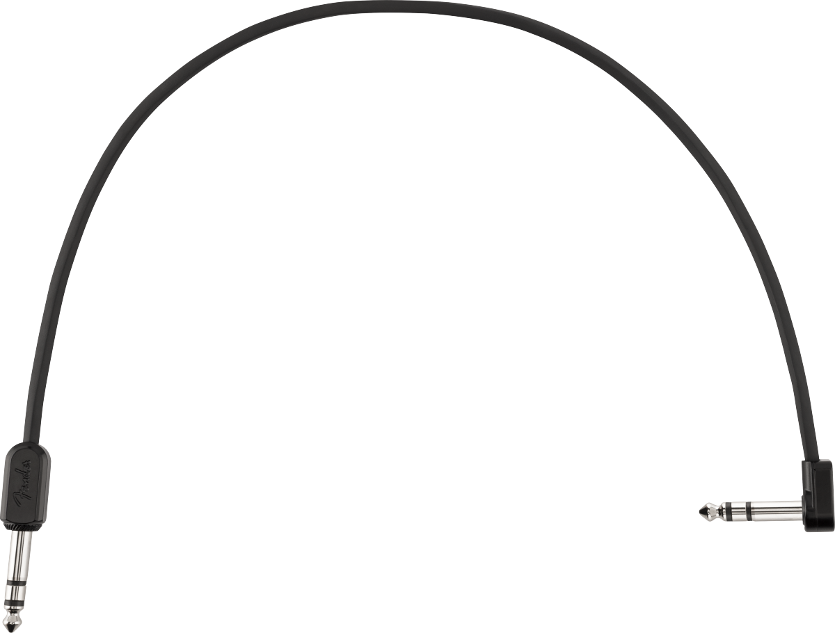 FENDER Blockchain 16 Patch Cable, Stereo TRS, Straight/Angle - 0990825015