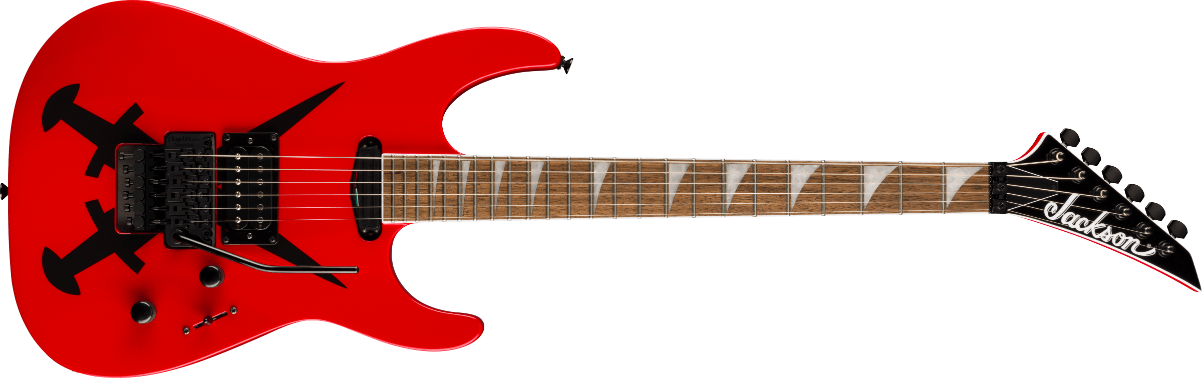 JACKSON Limited Edition X Series Soloist SL1A DX, Red Cross Daggers - 2919974500