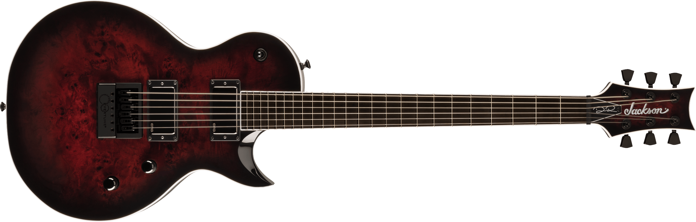 JACKSON Pro Series Signature Diamond Rowe DR12MG EVTN6, Ebony Fingerboard, Dark Rose - 2916999590