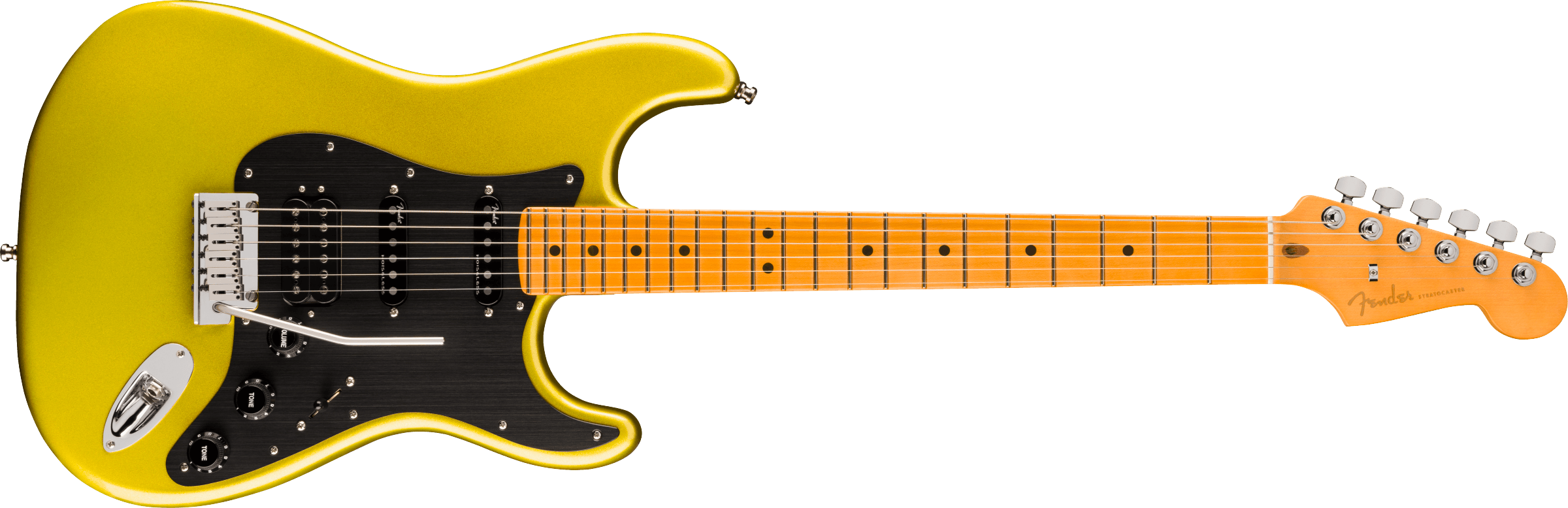 FENDER American Ultra II Stratocaster HSS, Maple Fingerboard, Solar Flare - 0119152733
