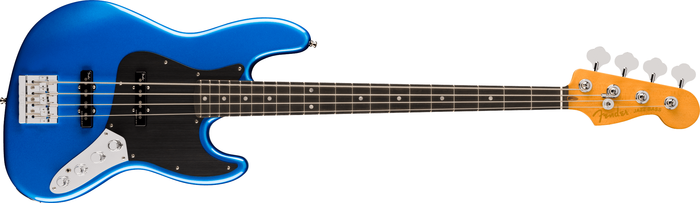 FENDER American Ultra II Jazz Bass, Ebony Fingerboard,  Noble Blue - 0199111776