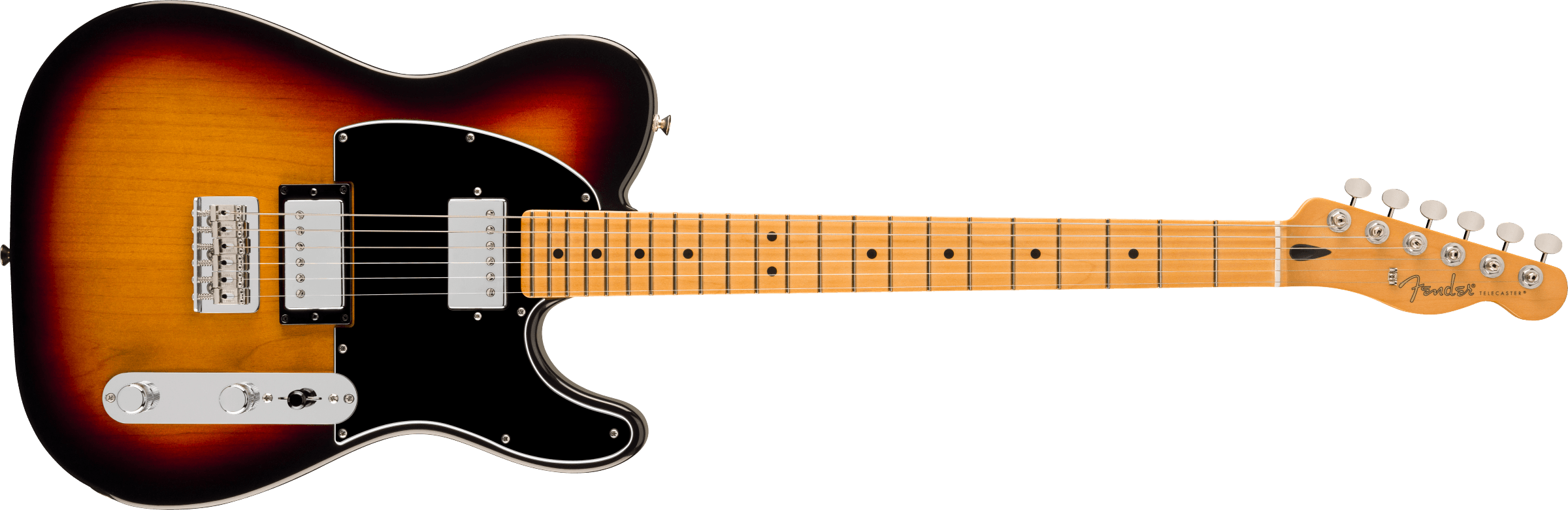 FENDER Player II Telecaster HH, Maple Fingerboard, 3-Color Sunburst - 0140572500